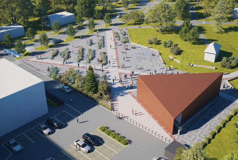 Pilt, millel on kujutatud õues, taevas, puu, taim